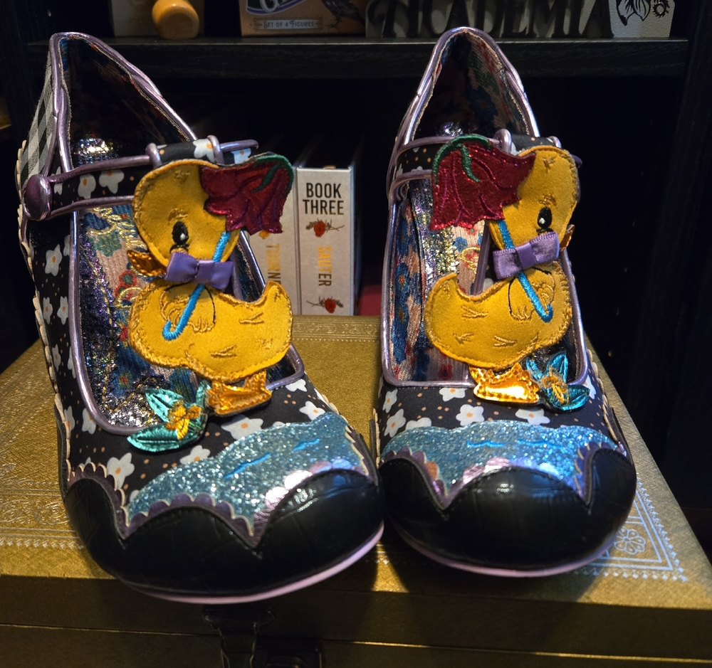 Irregular Choice Rainy Day Duck Heels